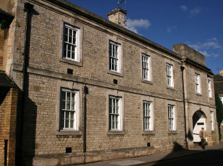 Front elevation, Drill Hall, St Peters Street, Stamford